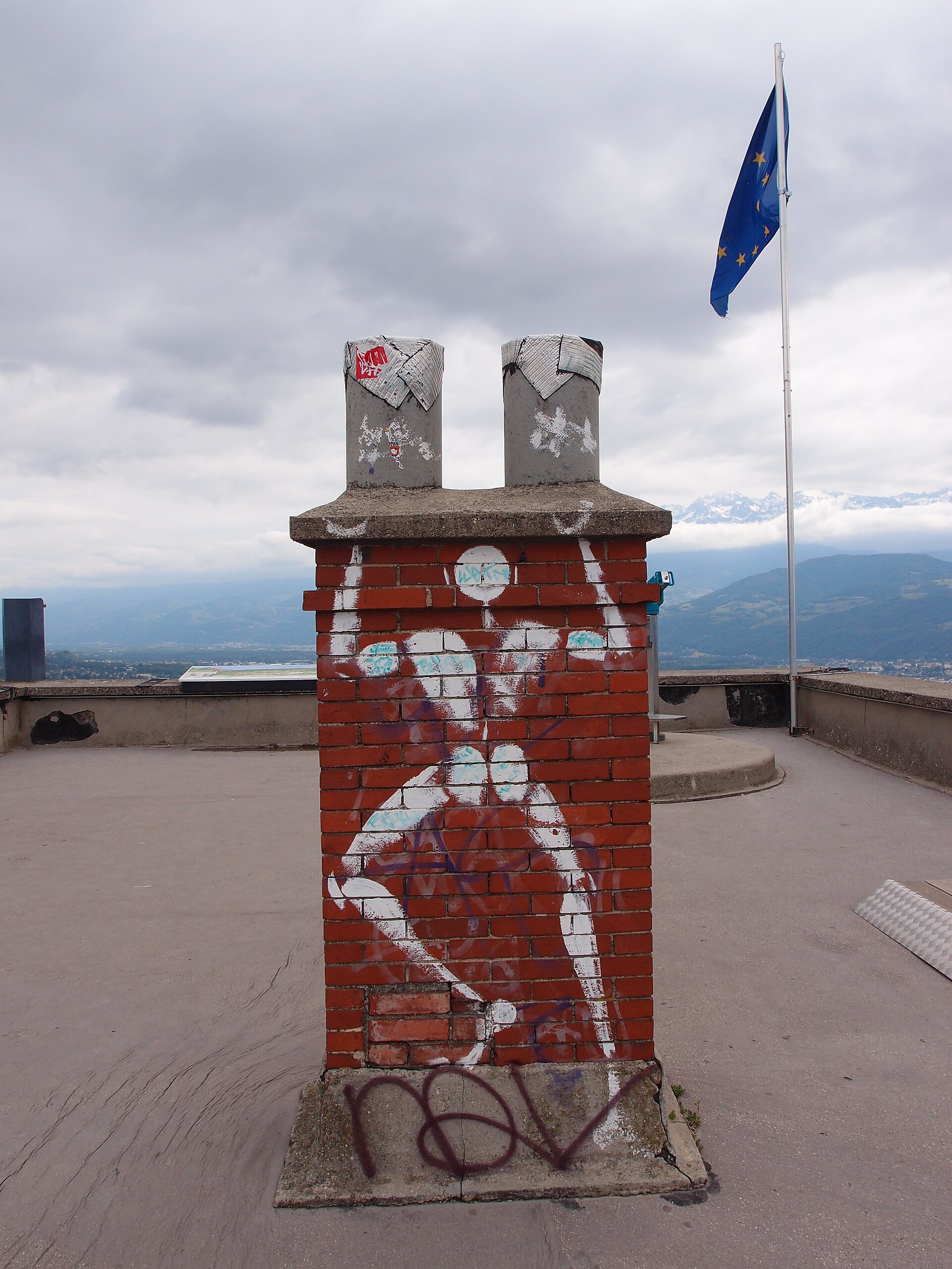 Bastille de Grenoble, second cadrage
